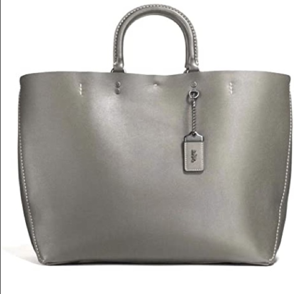 AUTHENTIC COACH 1941 LEATHER ROGUE TOTE